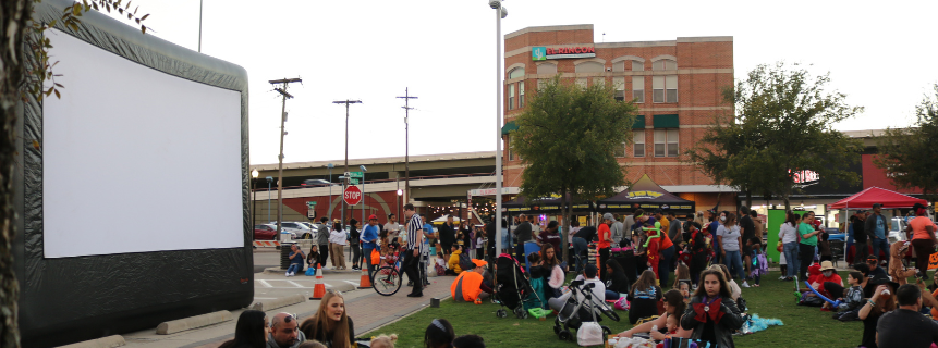 Ghost Town in Historic Downtown Carrollton