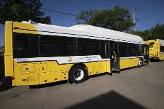 40 foot bus with rear door