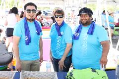 Staff at the Irving Block Party