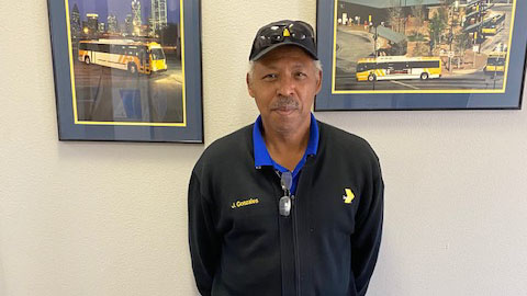 DART bus operator Jacinto Gonzales