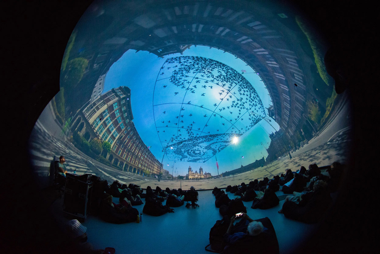 Hubblo Cinema Dome - Photo courtesy of attpac.org