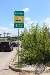 Sidewalk to 8th and Corinth Station