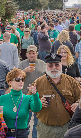 North Texas Irish Festival Crowd