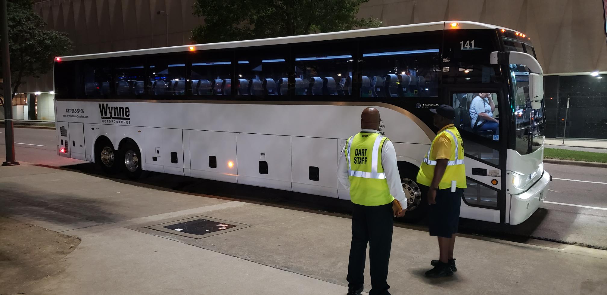 Shuttle Bus at Pearl Arts District Station