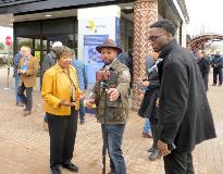 Kiosk Dedication Ceremony at J.B. Jackson, Jr. Transit Center